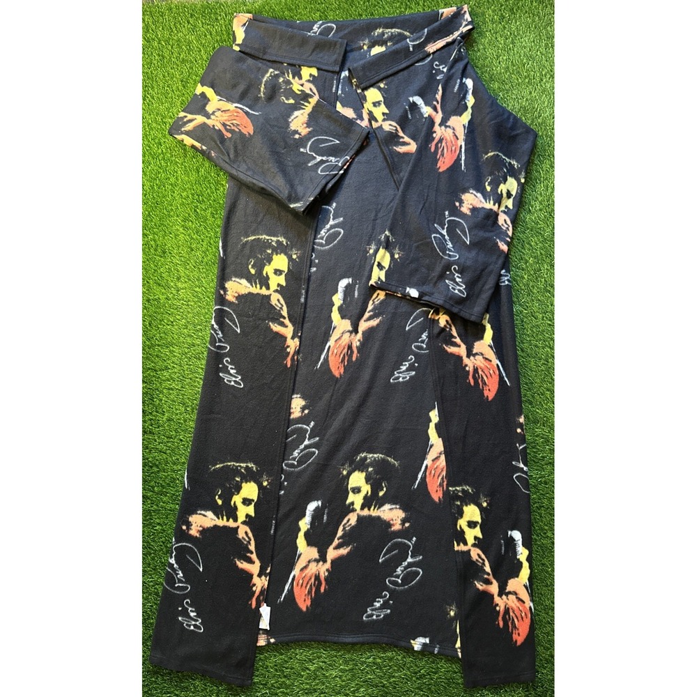 Elvis Presley‎ Snuggie Blanket Sleeves Comfy Fleece Throw Joe Petrucclo Art RARE